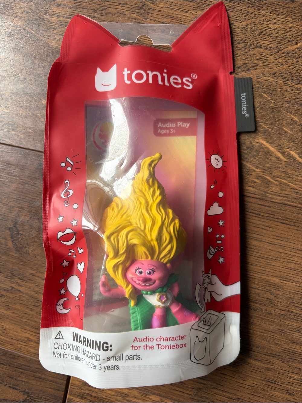 Tonies Trolls Poppy Audio Character - Pink & Yellow